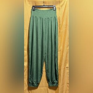 Women's Green Harem Pants